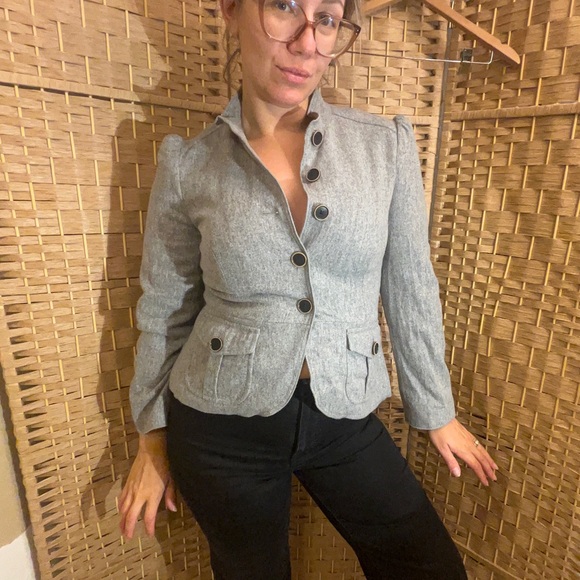 Banana Republic Fitted Wool Blazer - Picture 3 of 14